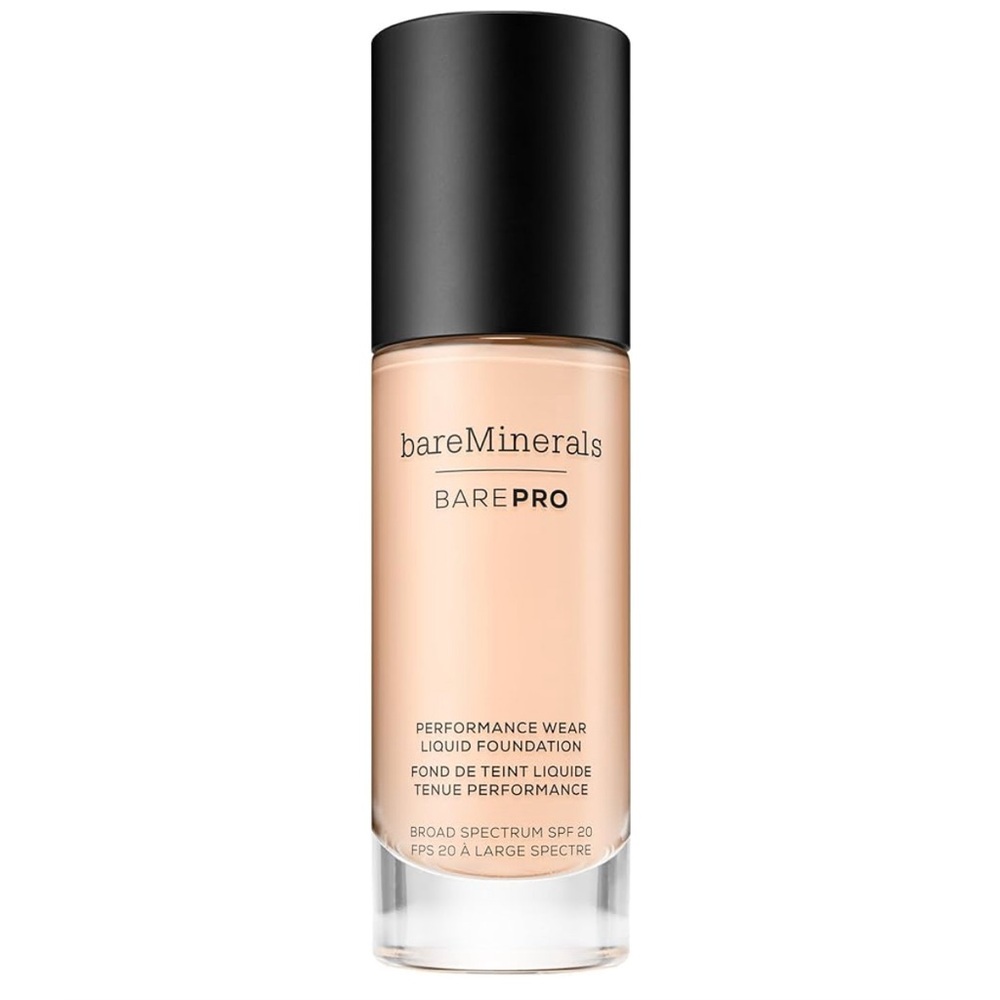 bareMinerals Barepro Performance Wear Liquid Foundation SPF 20, 24HR Vegan